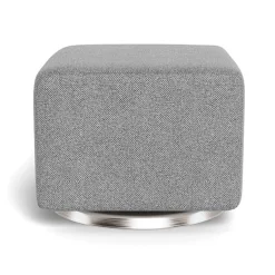 New Grano Ottoman - Pepper Grey / Steel Gliders & Rocking Chairs|Gliders & Rocking Chairs