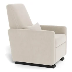 Gliders & Rocking Chairs|Gliders & Rocking Chairs>Monte Grano Rocking and Reclining Armchair - Dune / Espresso(In Stock)