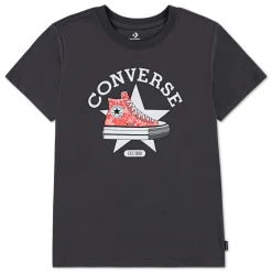 Tops>Converse Graphic Sneaker T-shirt 7-16y Black