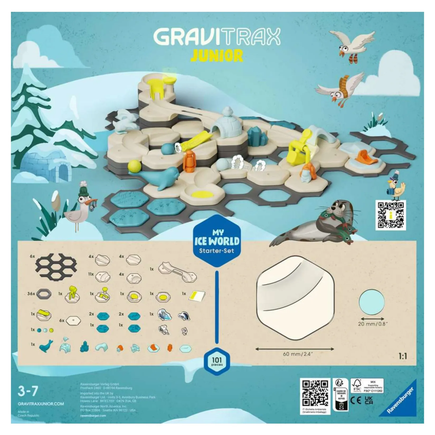 Assembly & Construction>Ravensburger Gravitrax Starter Ice