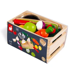 Clearance Green Market Fruit And Vegetable Maxi Set Kids Pretend Play & Imitation|Wooden Toys