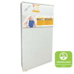 Mattresses|Cribs & Mattresses>Jupiter GREENGUARD Gold Certified Baby Mattress - Argentum