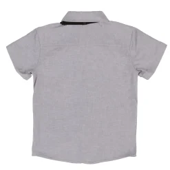 Tops>Nano Bow Tie Shirt 2-12y Grey