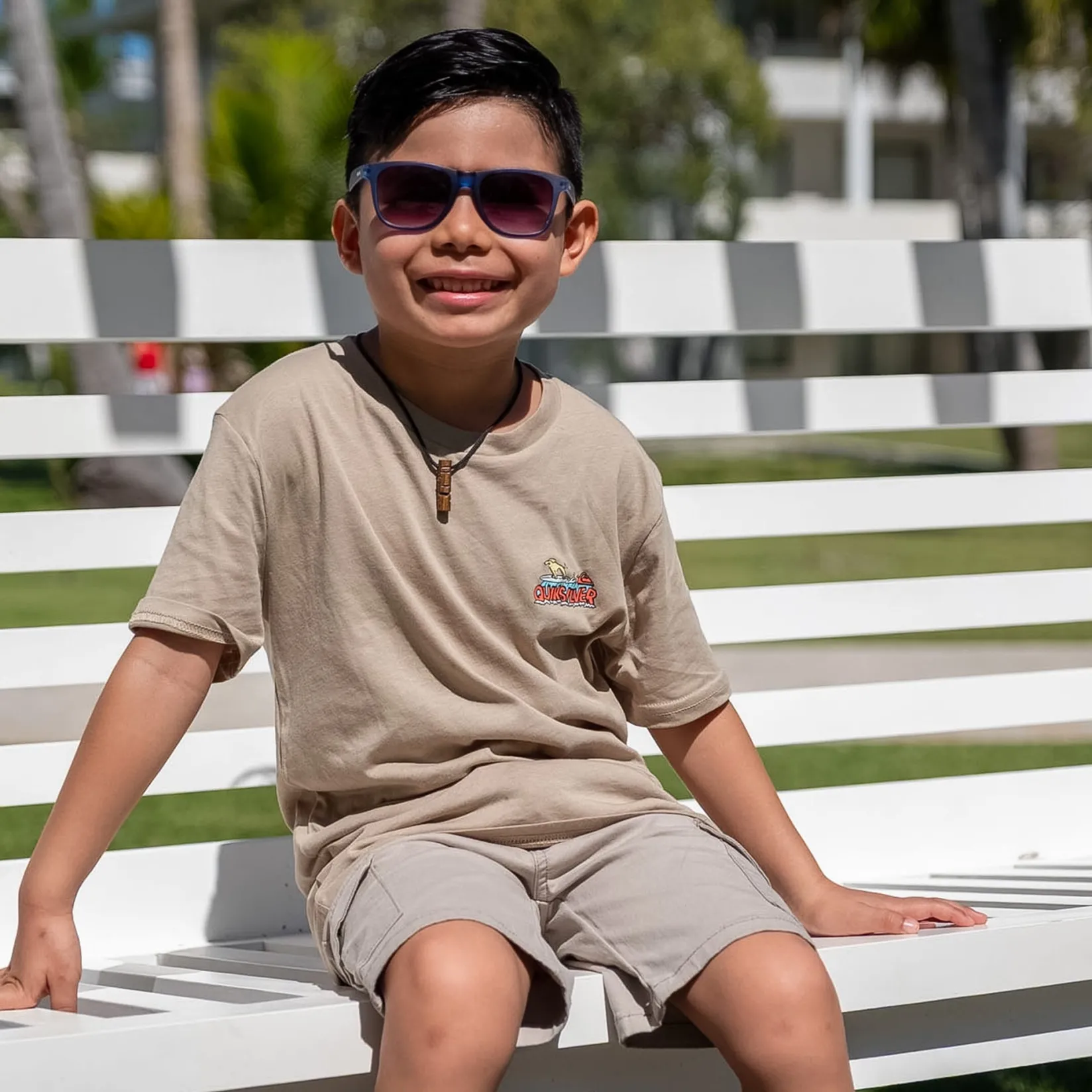 Clearance Grey Cargo Short 2-12y Kids/BOY Shorts & Bermuda