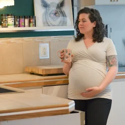 Outlet Grey Nursing T-shirt Tops