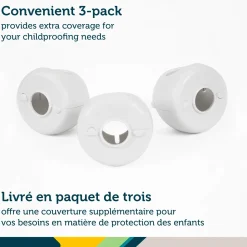 Clearance Grip 'N Twist Door Knob Covers - 3-Pack Gates & Safety