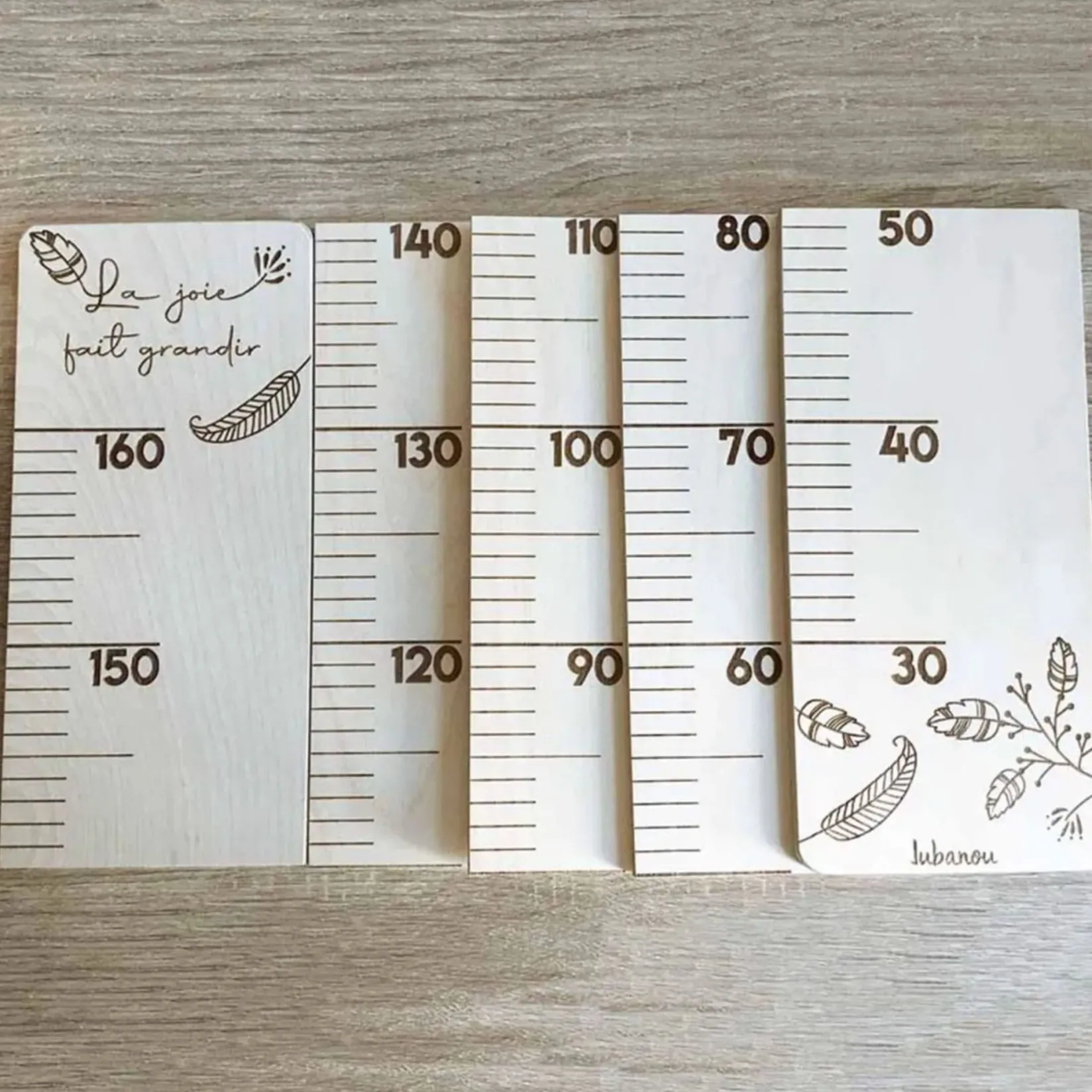 Clearance Growth Scale (French version) Baby Memories|Baby Memories