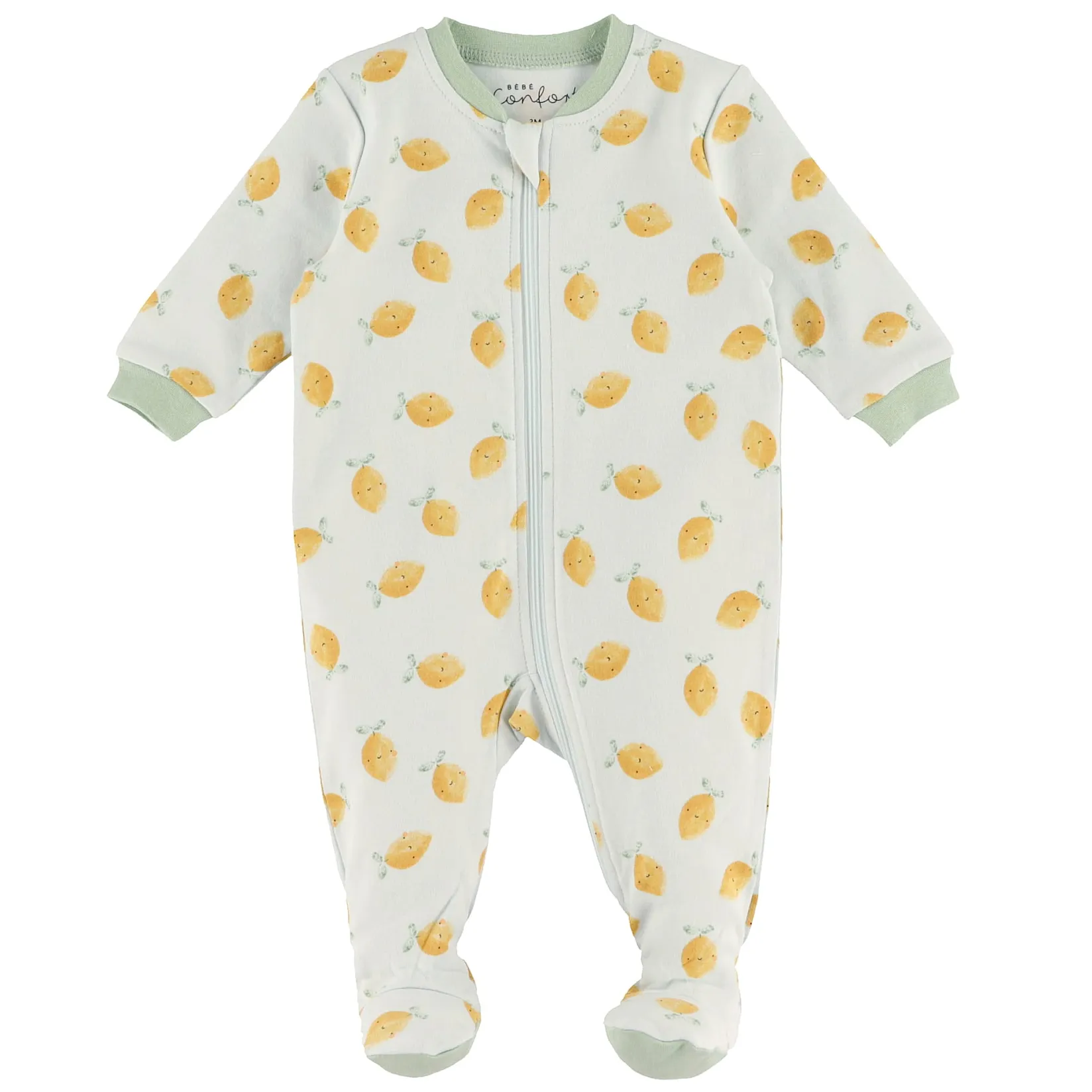 Pajamas|Pyjamas>Bebe Confort Guacamole Lemons Pajamas 0-30m Blue