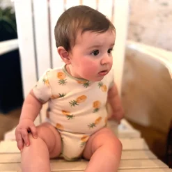 Bodysuits>Bebe Confort Guacamole 3pk Bodysuits 0-30m Sage