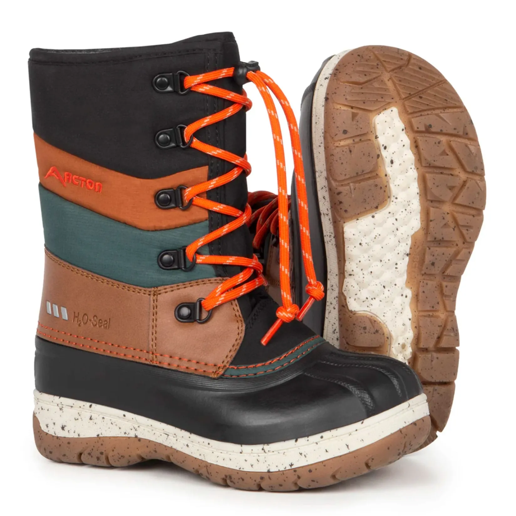 Winter Boots>Acton Gummy Boots Sizes 10-8 Ocher