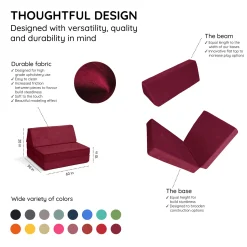 Best Half Modular Sofa - Cranberry Rain Kid'S Tables & Chairs