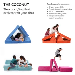 Hot Half Modular Sofa - River Stone Kid'S Tables & Chairs