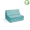 Kid'S Tables & Chairs>Go Coconut Half Modular Sofa - Sea Berry