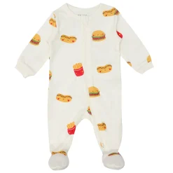 Sale Hamburgers Pajamas Prem-30m BOY Preemie Clothing|Pajamas
