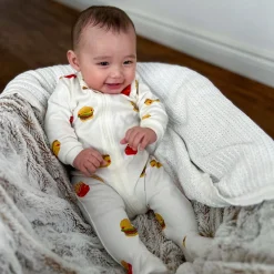 Sale Hamburgers Pajamas Prem-30m BOY Preemie Clothing|Pajamas