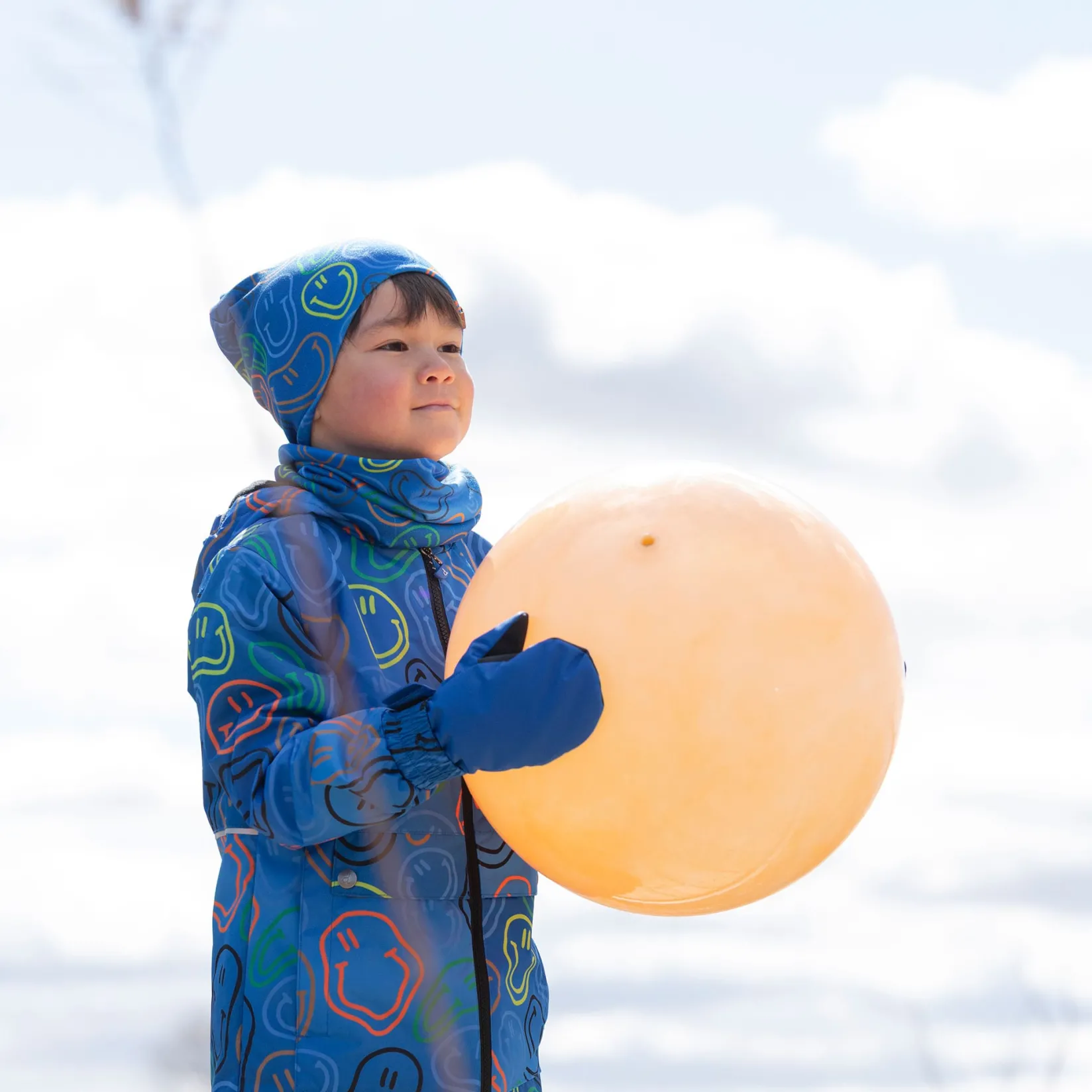 Happy Faces Hat 2-14 Kids/BOY Beanies