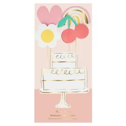 Hot Happy Icons Cake Toppers (4) Party Supplies