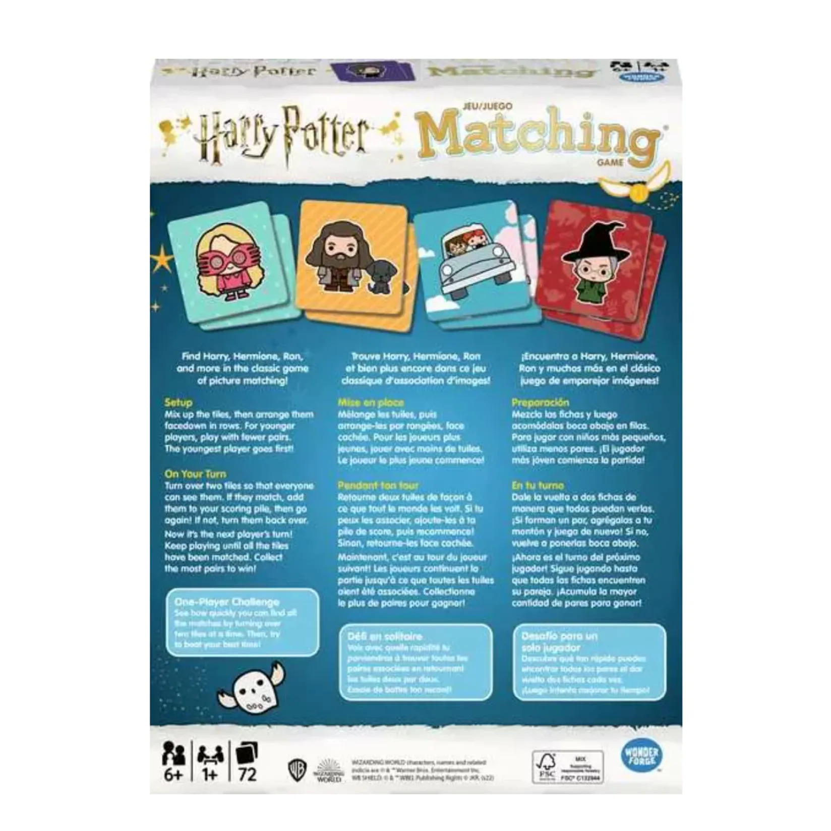 Best Harry Potter Matching Game Kids Board Games