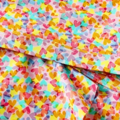 New Heart Aop Uv Bikini 4-12 Kids Swimsuits