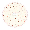 Party Supplies>Meri Meri Heart Pattern Side Plates (8)
