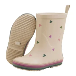 Rain Boots>CeLaVi Heart Print Rainboot 24-31 Beige