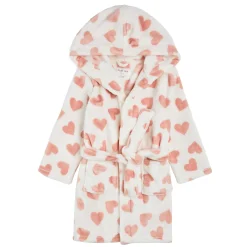 Clearance Hearts Bathrobe 2-14 Kids Pajamas & Bathrobes