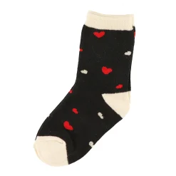 Socks|Underwear & Socks>Clement - Vetements Hearts Socks 9-24m Black