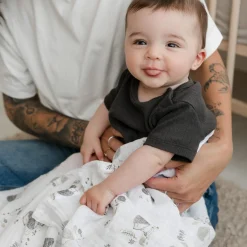 Blankets|Blankets>Perlimpinpin Hedgehog Muslin Blanket