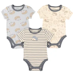 Clearance Hedgehogs (3) Bodysuits 0-30m BOY Bodysuits