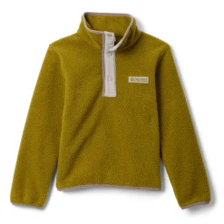 Outerwear|Fleeces And Sweatshirts>Columbia Helvetia Ii Fleece 4-16 Olive