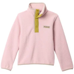 Outerwear|Fleeces And Sweatshirts>Columbia Helvetia Ii Fleece 4-18 Pink