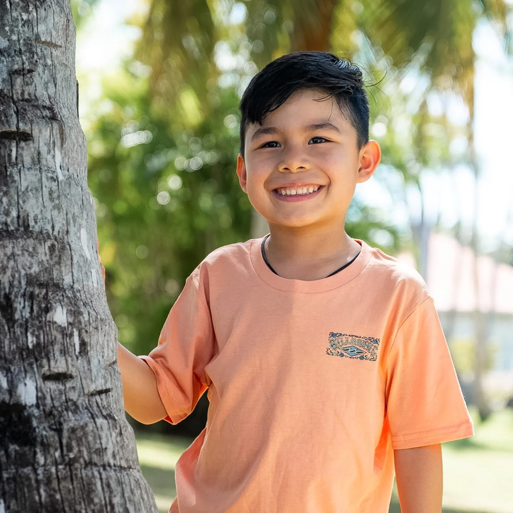 Tops>Billabong Heritage T-shirt 4-7 Orange