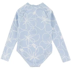 Outlet Hibiscus Long Sleeve Swimsuit 2-14y Kids Swimsuits