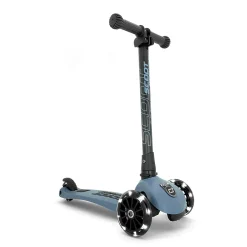 Bikes And Accessories|Bikes & Scooters>Scoot and Ride Highwaykick 3 Led Scooter - Steel