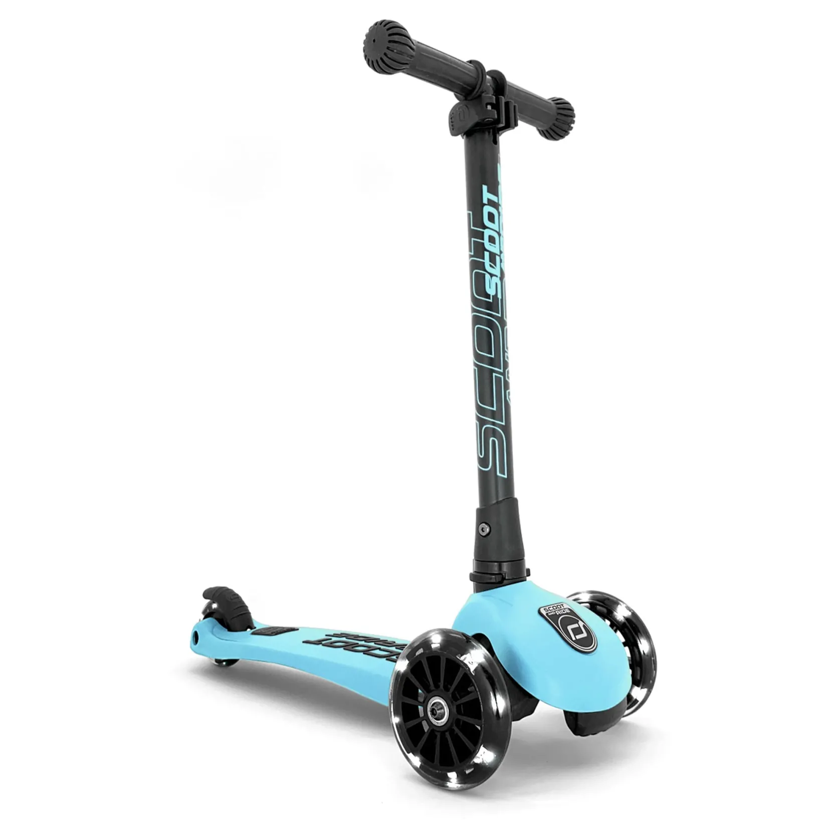 Bikes And Accessories|Bikes & Scooters>Scoot and Ride Highwaykick 3 Led Scooter - Blueberry