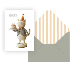 Discount Holiday Greeting Card- Kitty Party Supplies