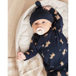 New Honey Bear Preemie Set 4 Pieces BOY Preemie Clothing|Rompers & Jumpsuits