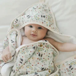 New Hooded Towel Set - Bumble Bees Kids Muslin Products|Towels & Wipes