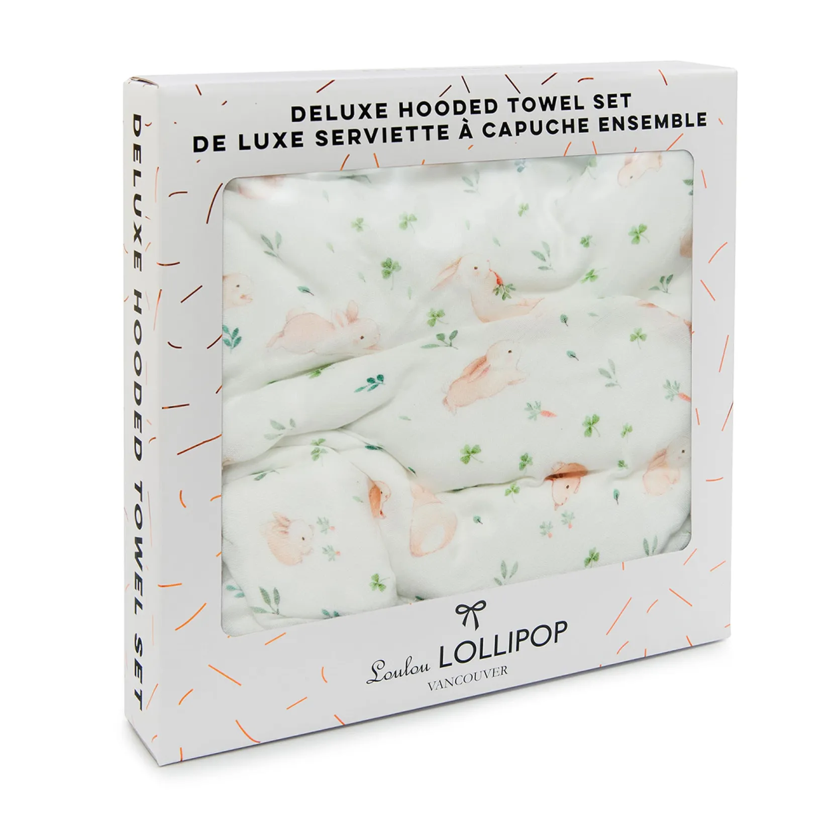 Outlet Hooded Towel Set - Bunny Meadow Kids Muslin Products|Towels & Wipes