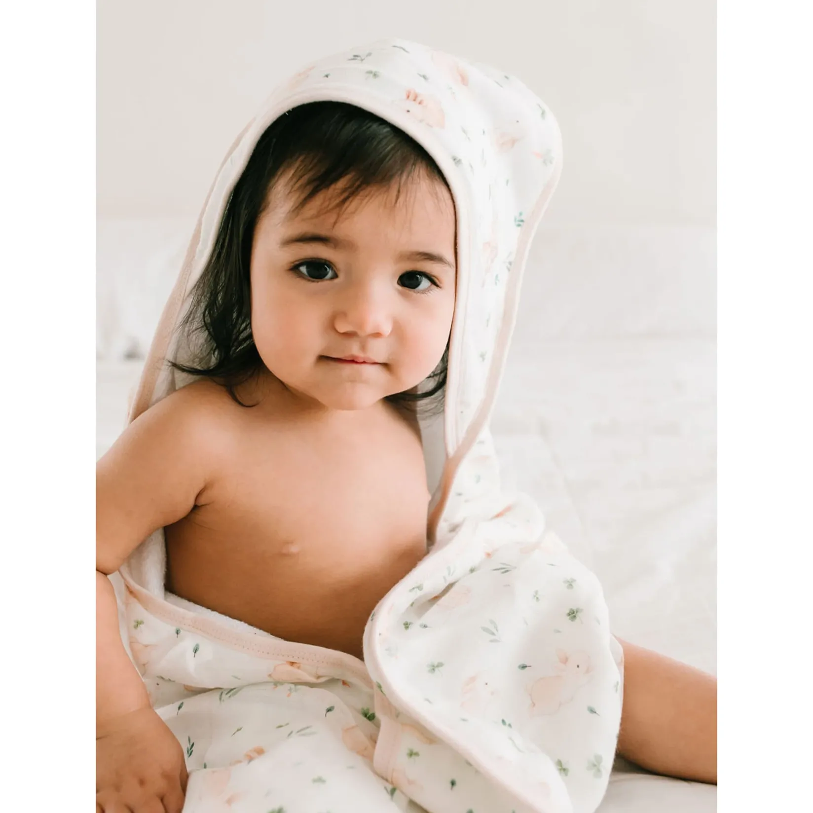 Outlet Hooded Towel Set - Bunny Meadow Kids Muslin Products|Towels & Wipes