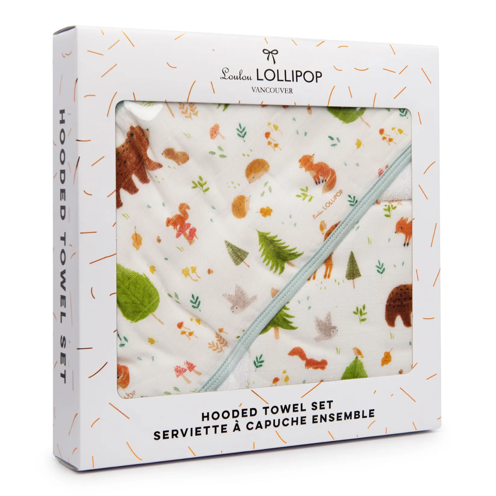 Online Hooded Towel Set - Forest Friends Kids Muslin Products|Towels & Wipes