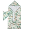New Hooded Towel Set - Jungle Kids Muslin Products|Towels & Wipes