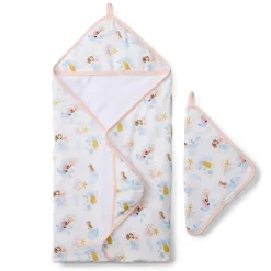 Best Hooded Towel Set - Mermaids Kids Muslin Products|Towels & Wipes