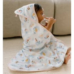 Best Hooded Towel Set - Mermaids Kids Muslin Products|Towels & Wipes