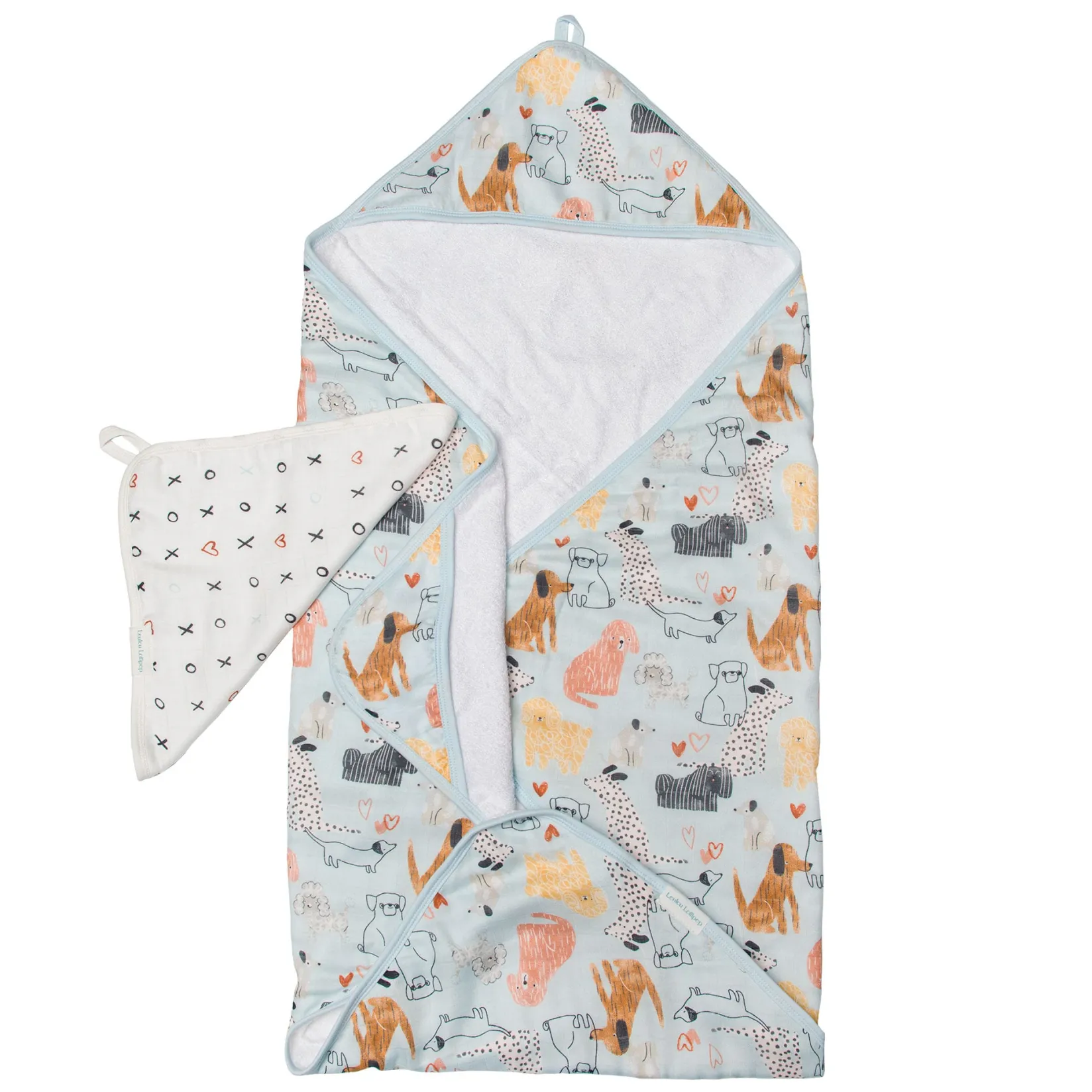 Online Hooded Towel Set - Puppies Kids Muslin Products|Towels & Wipes
