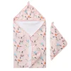 Muslin Products|Towels & Wipes>Loulou Lollipop Hooded Towel Set-Unicorn Balle