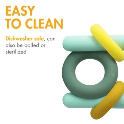 Hoop Silicone Teether Teething Toys