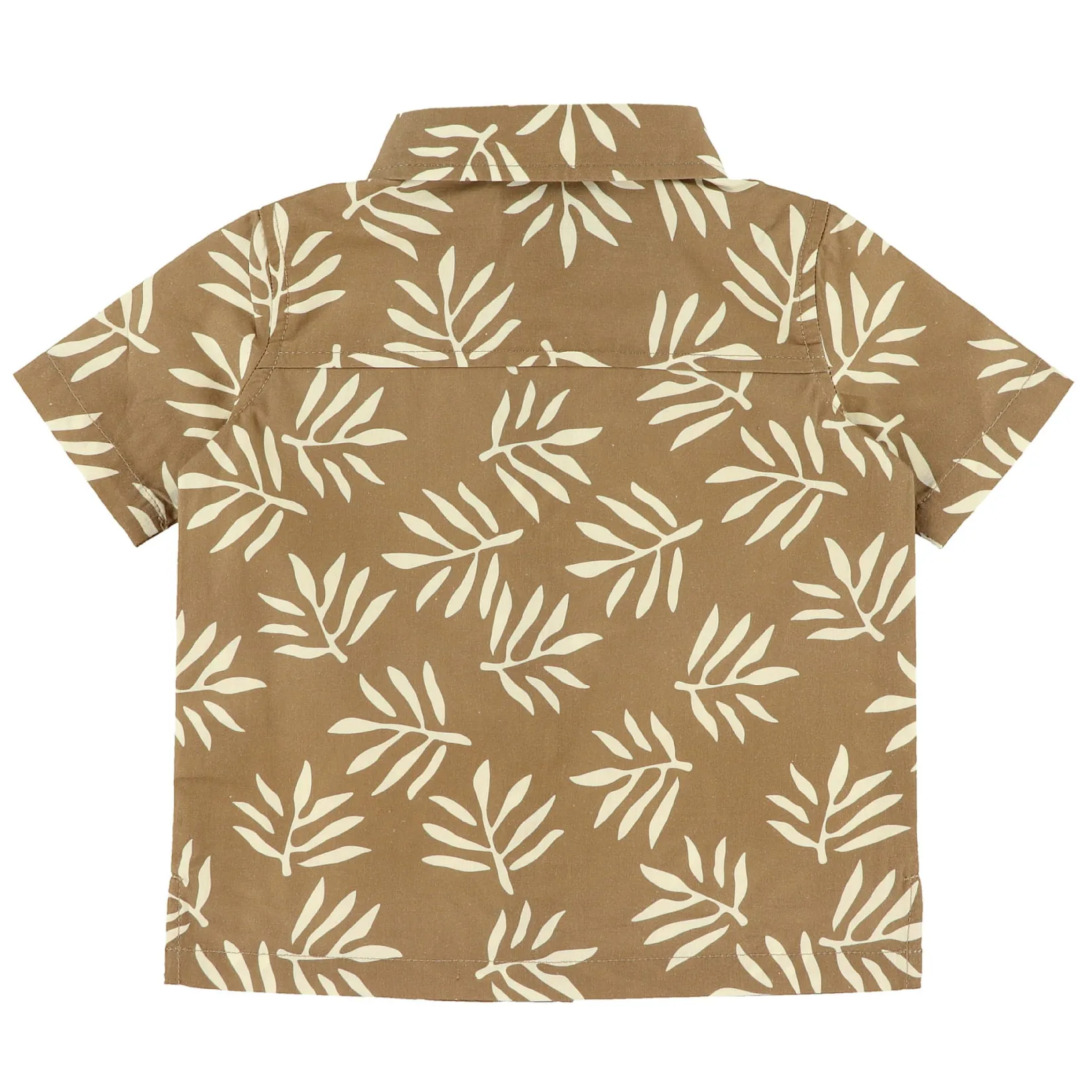 Tops>Chat Botte Horizon Shirt 3-24m Brown