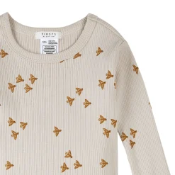 Pajamas|Pyjamas>Firsts par Petit Lem Hot Balloon 2 Piece Pajamas 12-24m Beige