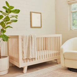 Cribs & Mattresses|Cribs & Mattresses>Babyletto Hudson 3-in-1 Convertible Crib - Washed Natural